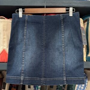 Rewind Dark Blue Mini Skirt NWT